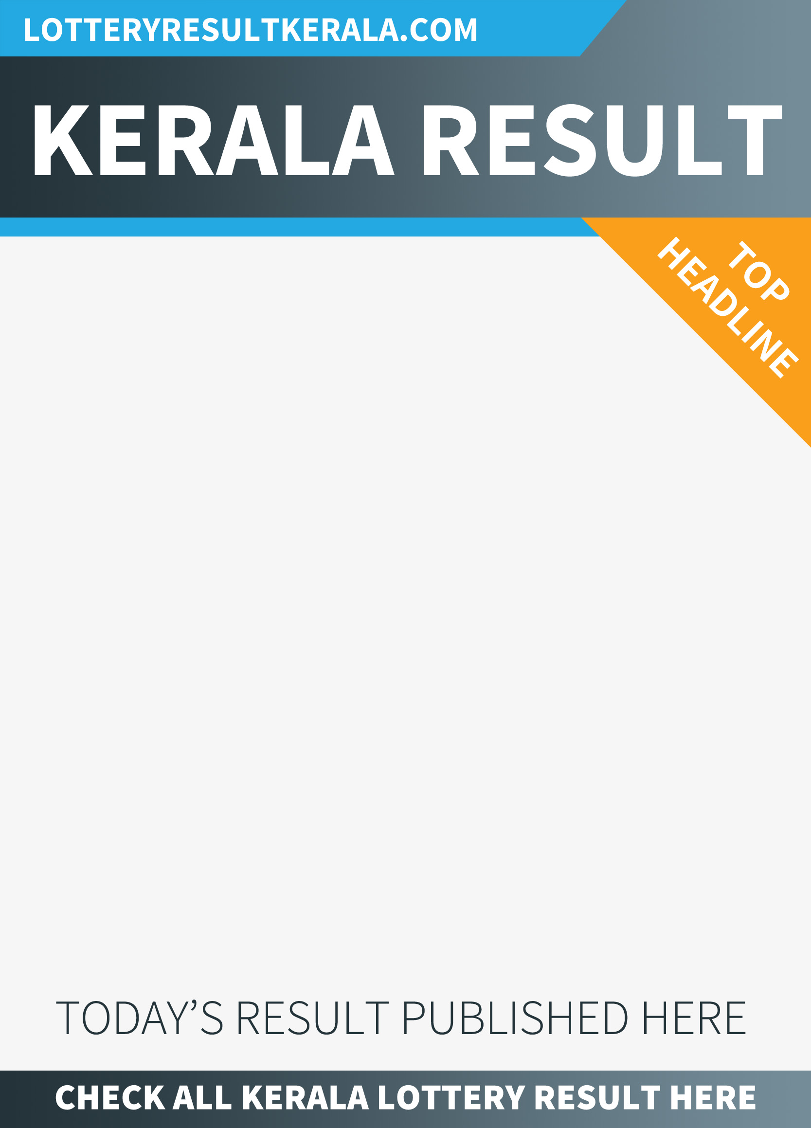 lottery result kerala